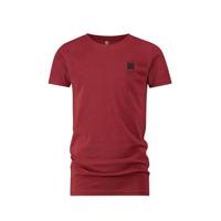 Vingino Essentials T-shirt met biologisch katoen donkerrood - thumbnail