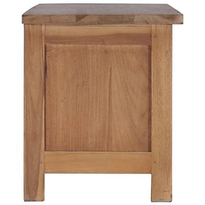 vidaXL Tv-meubel 90x30x35 cm massief teakhout vidaXL Tv-meubel 90x30x35 cm massief teakhout