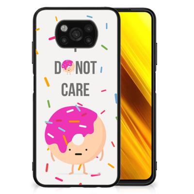 Xiaomi Poco X3 | X3 Pro Back Cover Hoesje Donut Roze Xiaomi Poco X3 | X3 Pro Back Cover Hoesje Donut Roze
