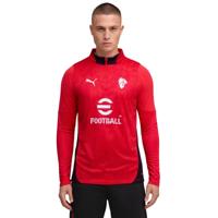 AC Milan 1/4 Zip Trainingspak Senior 2025/2026 Rood - Maat S - Kleur: RoodZwart | Soccerfanshop - thumbnail