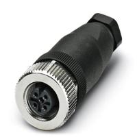 Phoenix Contact 1513347 Sensor/actuator connector, niet geassembleerd M12 Aantal polen (sensoren): 8 Bus, recht 1 stuk(s) Piece - thumbnail