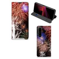 Sony Xperia 1 III Hippe | Standcase | Vuurwerk - thumbnail