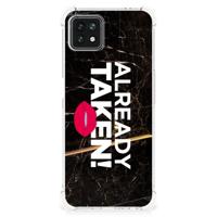 OPPO A53 5G | A73 5G Telefoonhoesje met tekst Already Taken Black - thumbnail