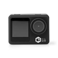 Action Cam | 4K@30fps | 16 MPixel | Waterbestendig tot: 30.0 m | 90 min | Wi-Fi | App beschikbaar voor: Android / IOS | Mounts inbegrepen | Zwart - thumbnail