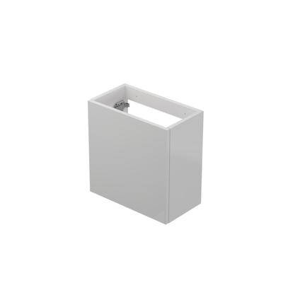 INK - Fontein Onderkast P2O Deur Greeploos Gelakt Universeel Draaiend - 400x220x400 mm - Hg Wit