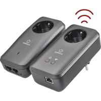 Renkforce PL600D WiFi Powerline WiFi starterkit RF-3385554 500 MBit/s - thumbnail