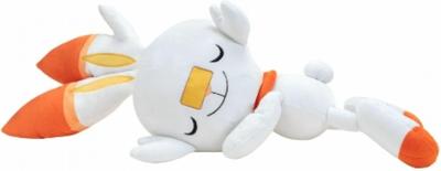 Pokemon Pluche - Sleeping Scorbunny (60cm)