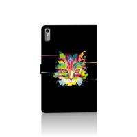Lenovo Tab P11 Gen 2 Hippe Tablet Hoes Cat Color - thumbnail