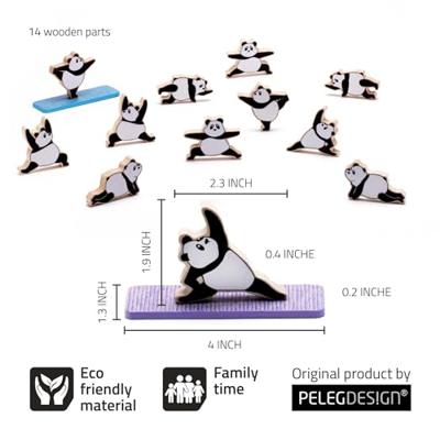 Peleg Design Balancing Game Zen Panda - thumbnail