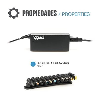 Laptop oplader iggual CUA-11T 65W