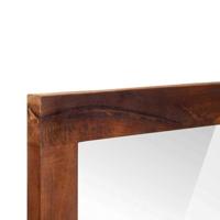 Spiegel Rechthoekig Bruin en Zilver 50 x 2,5 x 70 cm - thumbnail