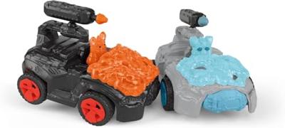 SCHLEICH - 42668 ELDRADOR CREATURES Lava Crashmobile met Mini Creature - Autoset met fantastisch figuur
