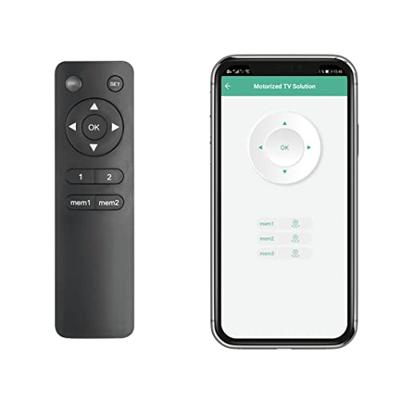 My Wall HL44MWL TV-plafondbeugel Met afstandsbediening, Kantelbaar 81,3 cm (32) - 177,8 cm (70) Plafondhouder, Besturing via app, Met elektromotor,