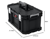 KETER 239995 Connect Gereedschapskist (leeg) Zwart - thumbnail