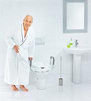 Ridder Ridder Sam toiletverhoger met armleuningen wit - thumbnail