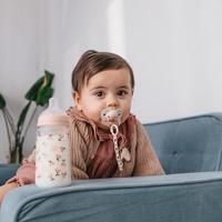 SUAVINEX Birdies Babyfles - SX Pro M Speen - 270 ml - 3 tot 6 maanden - Roze - thumbnail