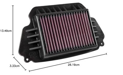 K&N vervangings-luchtfilter replac. filter ha-6414