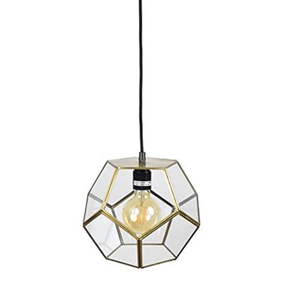 Urban Interiors Antieke glas hanglampGeo 1 - AI-PL-452