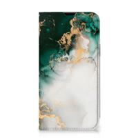 Standcase voor iPhone 13 Marmer Groen - thumbnail