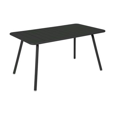 Fermob Luxembourg tuintafel 143x80 cm Liquorice