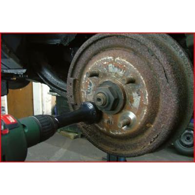 KS Tools 100.4080 Schuurtapenwielnaafschuurset, Ø 40 / 50 mm, 14-delig