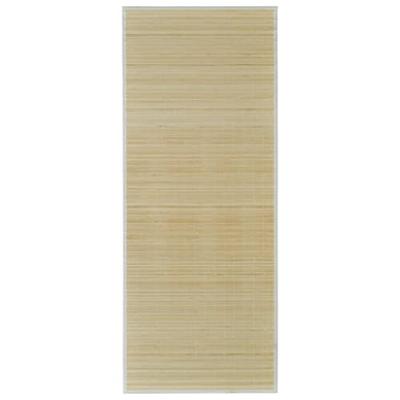 VidaXL Tapijt rechthoekig 120x180 cm bamboe naturel