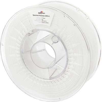 Spectrum Filaments 80075 HIPS-X GYPSUM WHITE Filament HIPS, Supportmateriaal Slagvast, Mat, Makkelijk te schuren 1.75 mm 1000 g Wit 1 stuk(s)