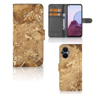 OPPO Reno 8 Lite | OnePlus Nord N20 | Bookcase | Marmer Creme