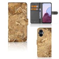 OPPO Reno 8 Lite | OnePlus Nord N20 | Bookcase | Marmer Creme - thumbnail