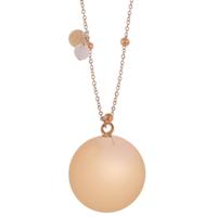 Proud MaMa Zwangerschapsketting Babybel Ketting MotherOlivia gemstone - thumbnail