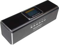Technaxx MusicMan MA Display Soundstation Mini-luidspreker AUX, FM radio, SD, Draagbaar, USB Zwart - thumbnail
