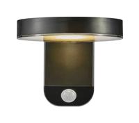 Nordlux Solar zwart zonnepaneel bewegingssensor &apos;Rica&apos; led lamp wandlamp IP44 - thumbnail