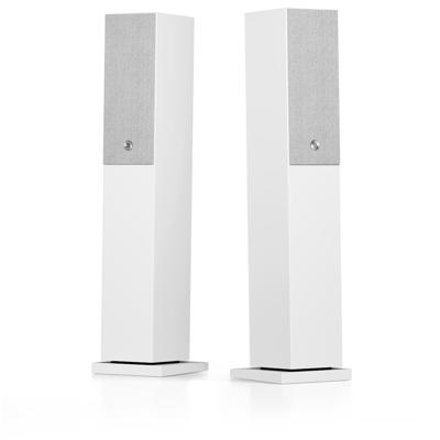Audio Pro A38 - Actieve staande luidspreker met versterker - stereo luidsprekers met multiroom voor home entertainment - WiFi & Bluetooth voor stereo-installatie - zwart
