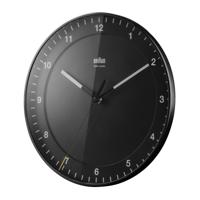 Braun BC17DCF Wandklok Zendergestuurd 30 cm x 30 cm x 30 cm x 4.2 cm Zwart - thumbnail