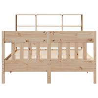 Bedframe zonder matras massief grenenhout 120x200 cm - thumbnail
