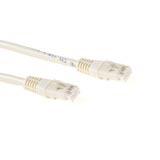 ACT IB8401 U/UTP CAT6 Patchkabel Ivoor - 1 meter - thumbnail