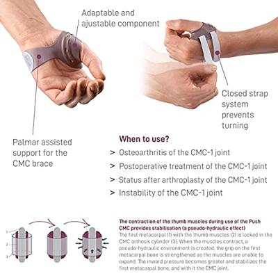 Push Ortho CMC Duimbrace - 0 - Links - Taupe