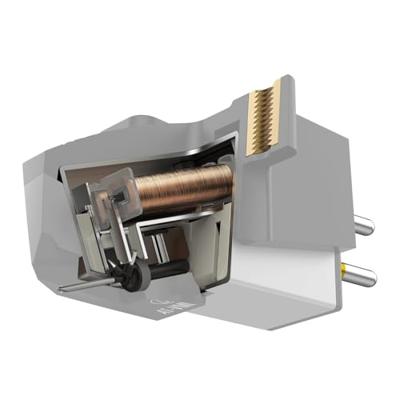 Audio Technica AT-VM95EN/H MM cartridge gemonteerd op headshell, naakt elliptisch Audio Technica AT-VM95EN/H MM cartridge gemonteerd op headshell, naakt elliptisch