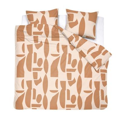 Cinderella dekbedovertrekset barista katoen bruin 200x200/220 Cinderella dekbedovertrekset barista katoen bruin 200x200/220