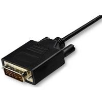 StarTech.com 3 m USB-C naar DVI kabel - 1920 x 1200 - zwart - thumbnail