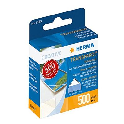Herma fotohoekjes dispenser 500 st.
