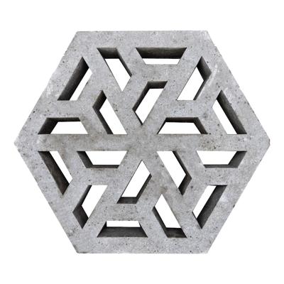 Minimaal 30! Oud Hollandse ECO-tegel 37,5x37,5x7 cm grijs bestrating tegel Gardenlux - Gardenlux