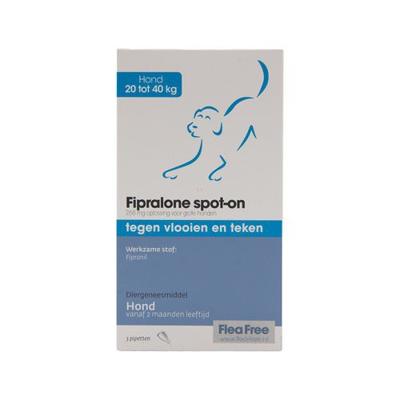 Flea Free Spot-On Hond 20-40 kg 3 pipetten