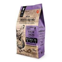 WIEJSKA ZAGRODA Chicken with duck - droog kattenvoer - 1,6kg - thumbnail