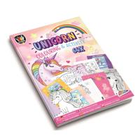 Creative Craft Group Kleur- en activiteitenboek eenhoorn - thumbnail