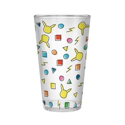 Pokemon - Pikachu Pattern Large Glass