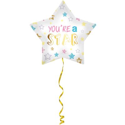 Folieballon You&apos;re A Star - 48cm