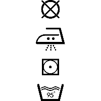 Was pictogrammen - Muursticker - thumbnail