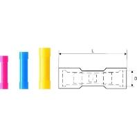 Weidmüller 9200490000 Stootverbinder 0.5 mm² 1.5 mm² Volledig geïsoleerd Rood 100 stuk(s) - thumbnail