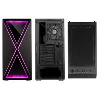 Kolink VOID X Midi-tower Gaming-behuizing, Behuizing Zwart - thumbnail